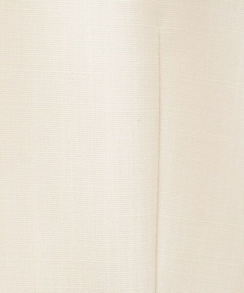 UNTITLED / アンタイトル ノーカラージャケット | 【セットアップ可能】リネンライクキャンバス カラーレスジャケット | 詳細6