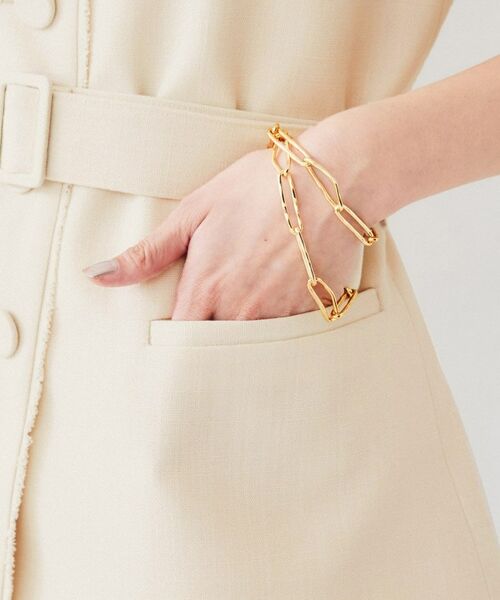 UNTITLED / アンタイトル ベスト | 【セットアップ可能】リネンライクキャンバス ジレ | 詳細20