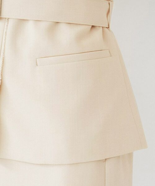 UNTITLED / アンタイトル ベスト | 【セットアップ可能】リネンライクキャンバス ジレ | 詳細21