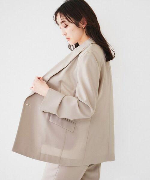 UNTITLED / アンタイトル テーラードジャケット | 【セットアップ可能】ライトウェイト ダブルブレストジャケット | 詳細14