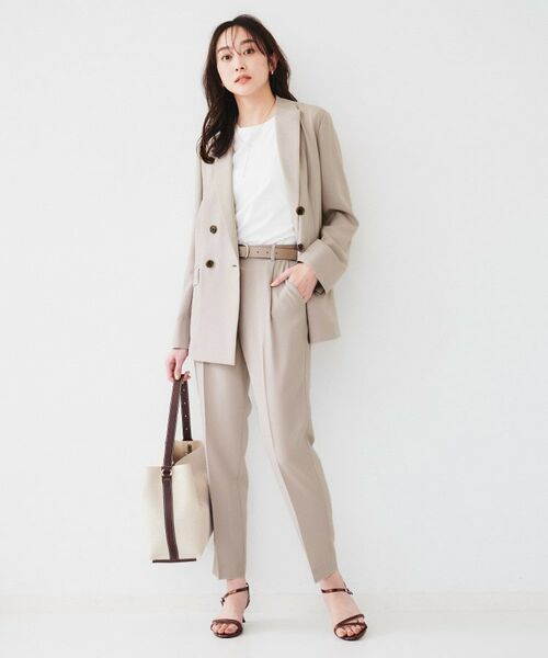 UNTITLED / アンタイトル テーラードジャケット | 【セットアップ可能】ライトウェイト ダブルブレストジャケット | 詳細15