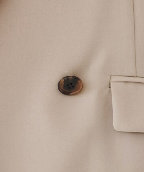 UNTITLED / アンタイトル テーラードジャケット | 【セットアップ可能】ライトウェイト ダブルブレストジャケット | 詳細17