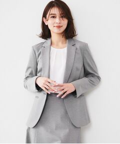 UNTITLED / アンタイトル テーラードジャケット | 【通勤スーツ】コットン混ジャージ テーラードジャケット