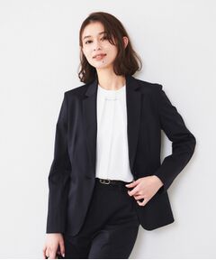 UNTITLED / アンタイトル テーラードジャケット | 【通勤スーツ】コットン混ジャージ テーラードジャケット