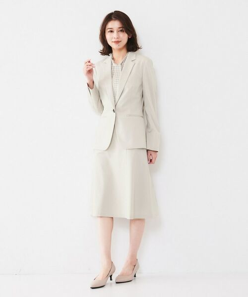 UNTITLED / アンタイトル テーラードジャケット | 【通勤スーツ】コットン混ジャージ テーラードジャケット | 詳細16