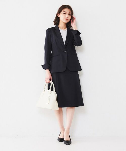 UNTITLED / アンタイトル テーラードジャケット | 【通勤スーツ】コットン混ジャージ テーラードジャケット | 詳細23