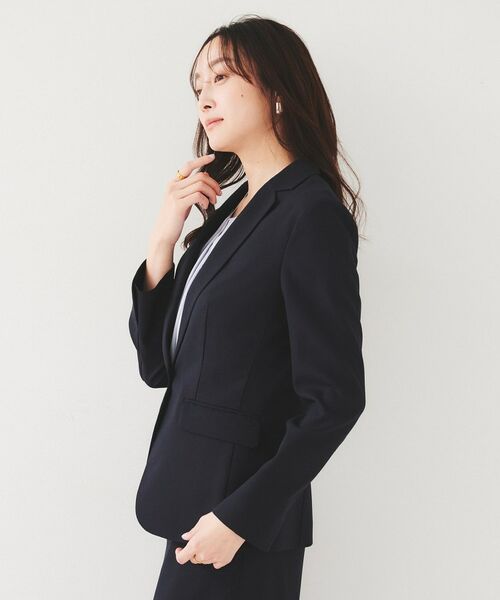UNTITLED / アンタイトル テーラードジャケット | 【セットアップ可能】リネンライク テーラードジャケット | 詳細16