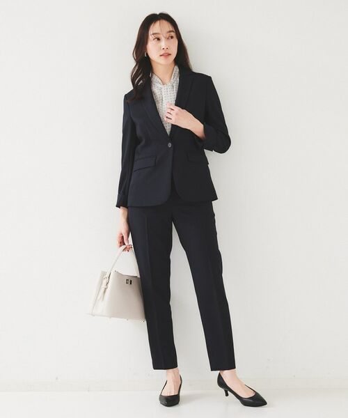 UNTITLED / アンタイトル テーラードジャケット | 【セットアップ可能】リネンライク テーラードジャケット | 詳細17