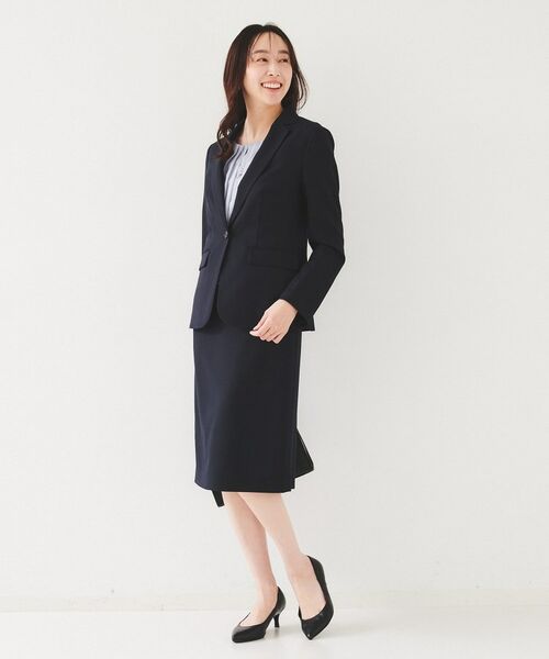 UNTITLED / アンタイトル テーラードジャケット | 【セットアップ可能】リネンライク テーラードジャケット | 詳細18