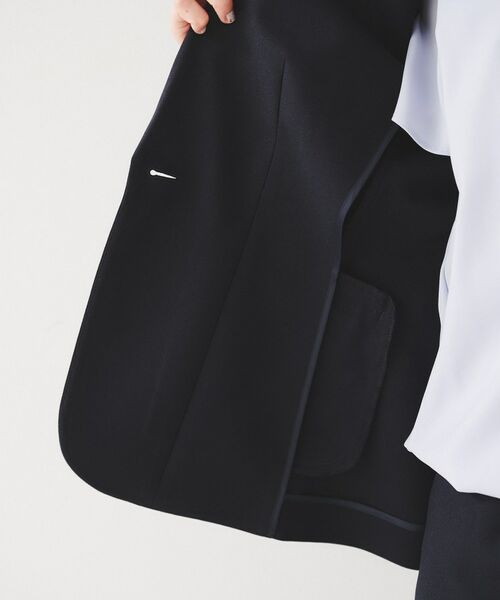 UNTITLED / アンタイトル テーラードジャケット | 【セットアップ可能】リネンライク テーラードジャケット | 詳細19