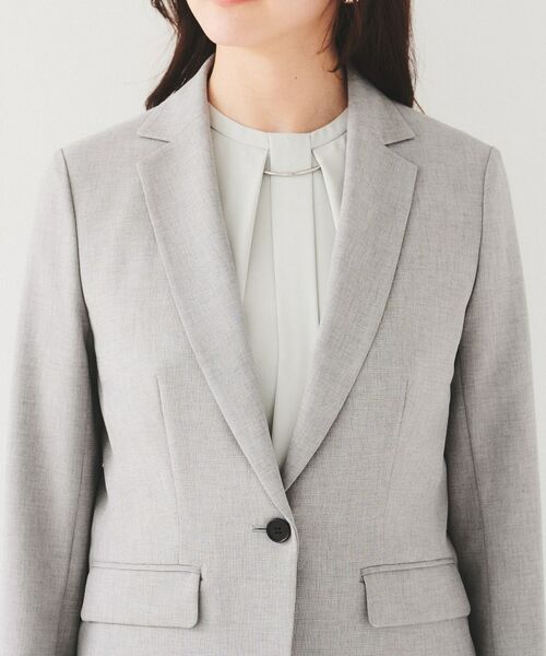 UNTITLED / アンタイトル テーラードジャケット | 【セットアップ可能】リネンライク テーラードジャケット | 詳細24