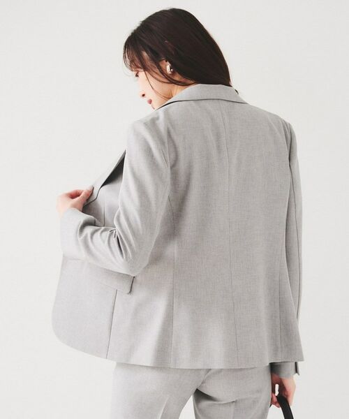 UNTITLED / アンタイトル テーラードジャケット | 【セットアップ可能】リネンライク テーラードジャケット | 詳細3