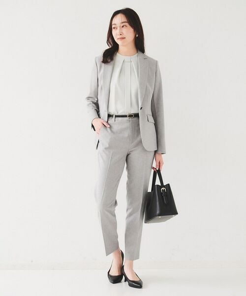 UNTITLED / アンタイトル テーラードジャケット | 【セットアップ可能】リネンライク テーラードジャケット | 詳細4