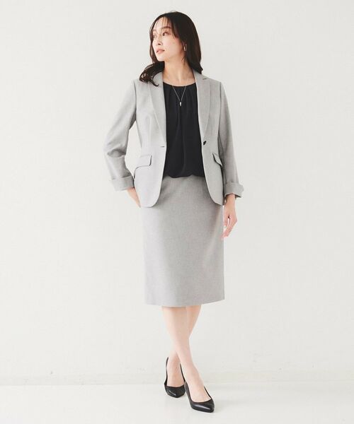 UNTITLED / アンタイトル テーラードジャケット | 【セットアップ可能】リネンライク テーラードジャケット | 詳細5