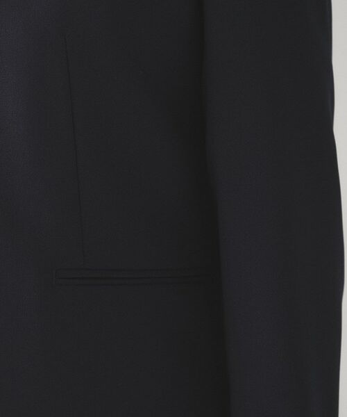 UNTITLED / アンタイトル ノーカラージャケット | 【セットアップ可能】リネンライク カラーレスジャケット | 詳細16