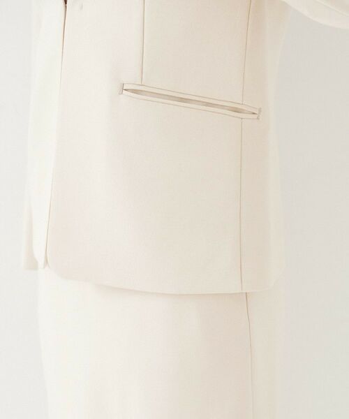 UNTITLED / アンタイトル ノーカラージャケット | 【セットアップ可能】リネンライク カラーレスジャケット | 詳細24
