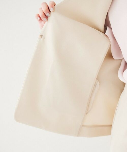 UNTITLED / アンタイトル ノーカラージャケット | 【セットアップ可能】リネンライク カラーレスジャケット | 詳細26