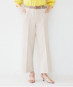 UNTITLED / アンタイトル ショート・ハーフ・半端丈パンツ | 【清涼感/洗濯機洗い可】オックス クロップドワイドパンツ