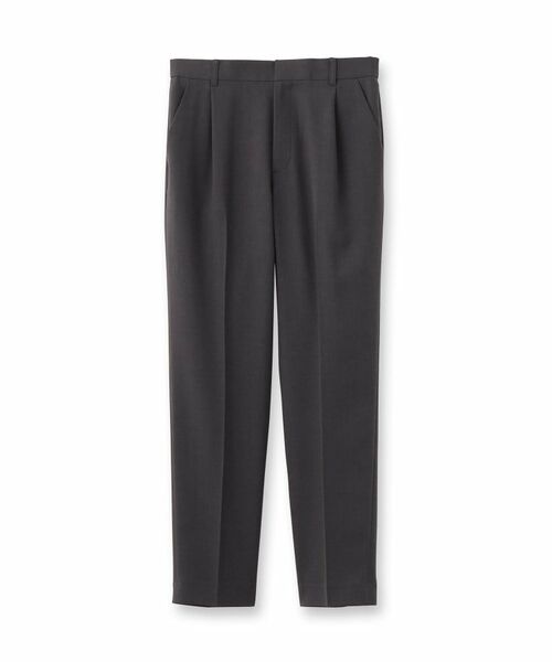 UNTITLED / アンタイトル パンツ | 【接触冷感/UV/セットアップ可能】ライトウェイト タックテーパードパンツ | 詳細1