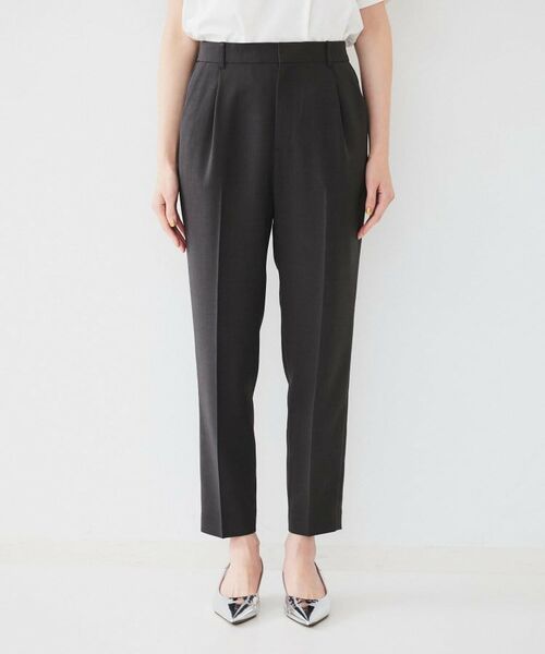 UNTITLED / アンタイトル パンツ | 【接触冷感/UV/セットアップ可能】ライトウェイト タックテーパードパンツ | 詳細16