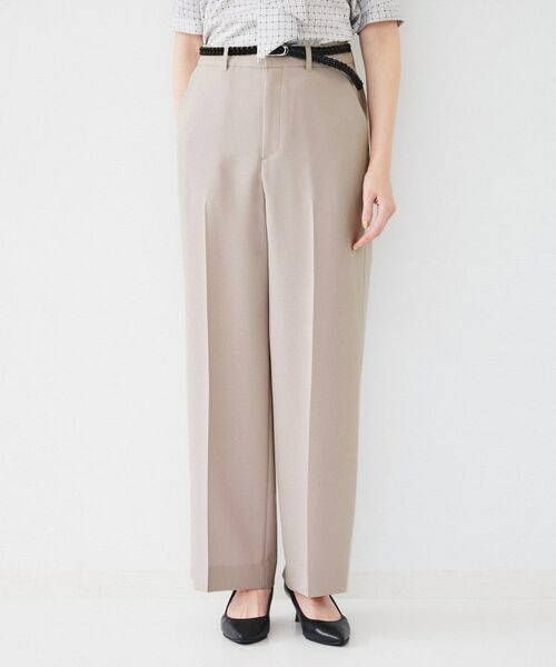 UNTITLED / アンタイトル パンツ | 【接触冷感/UV/セットアップ可能】ライトウェイト ワイドパンツ | 詳細11