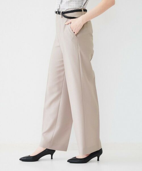 UNTITLED / アンタイトル パンツ | 【接触冷感/UV/セットアップ可能】ライトウェイト ワイドパンツ | 詳細12