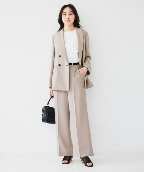 UNTITLED / アンタイトル パンツ | 【接触冷感/UV/セットアップ可能】ライトウェイト ワイドパンツ | 詳細14