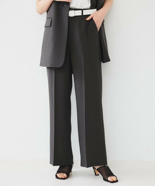 UNTITLED / アンタイトル パンツ | 【接触冷感/UV/セットアップ可能】ライトウェイト ワイドパンツ | 詳細2