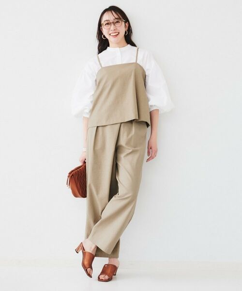 ★CRESCENTDUO★ワイドパンツ♯超美品！ デニム調ワイドパンツ A/C DESIGN BY ALPHA CUBIC｜クロスプラス