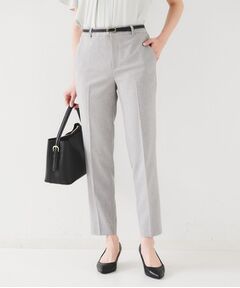 UNTITLED / アンタイトル ショート・ハーフ・半端丈パンツ | 【セットアップ可能】リネンライク テーパードパンツ