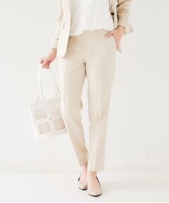 UNTITLED / アンタイトル ショート・ハーフ・半端丈パンツ | 【セットアップ可能】リネンライク テーパードパンツ