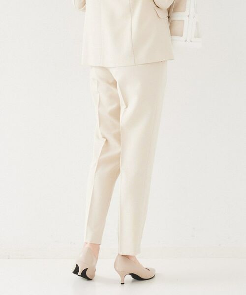 UNTITLED / アンタイトル ショート・ハーフ・半端丈パンツ | 【セットアップ可能】リネンライク テーパードパンツ | 詳細10