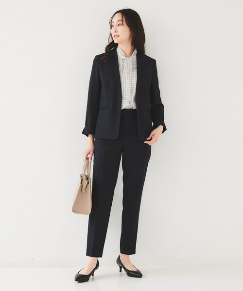 UNTITLED / アンタイトル ショート・ハーフ・半端丈パンツ | 【セットアップ可能】リネンライク テーパードパンツ | 詳細17