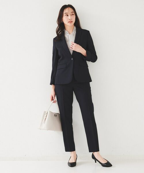 UNTITLED / アンタイトル ショート・ハーフ・半端丈パンツ | 【セットアップ可能】リネンライク テーパードパンツ | 詳細18