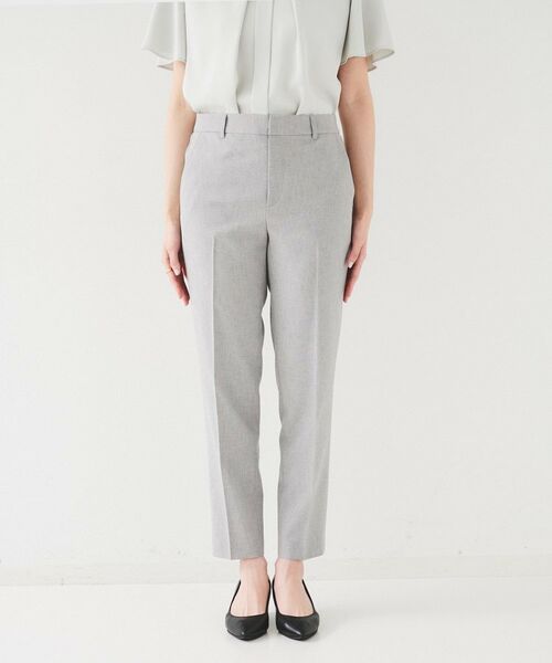 UNTITLED / アンタイトル ショート・ハーフ・半端丈パンツ | 【セットアップ可能】リネンライク テーパードパンツ | 詳細20