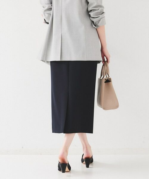 UNTITLED / アンタイトル スカート | 【後ろウエストゴム/洗える】ストレッチ ナロースカート | 詳細15
