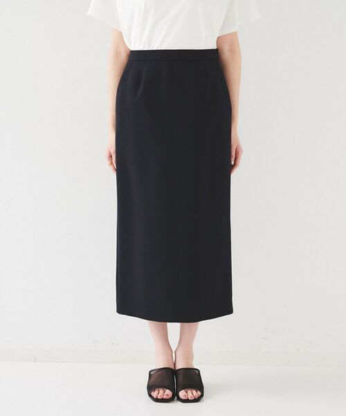 UNTITLED / アンタイトル スカート | 【後ろウエストゴム/洗える】ストレッチ ナロースカート | 詳細18