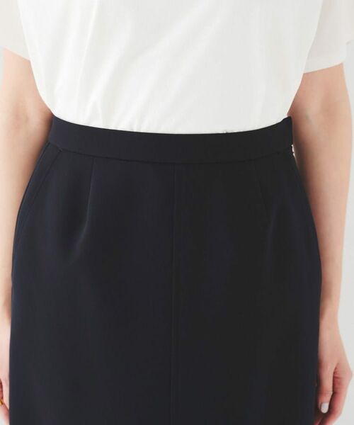 UNTITLED / アンタイトル スカート | 【後ろウエストゴム/洗える】ストレッチ ナロースカート | 詳細21