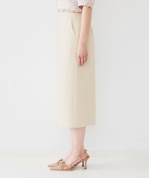 UNTITLED / アンタイトル スカート | 【セットアップ可能】リネンライクキャンバス ペンシルスカート | 詳細13