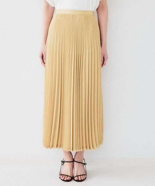 UNTITLED / アンタイトル ロング・マキシ丈スカート | 【セットアップ可能】セミフレアプリーツスカート | 詳細12