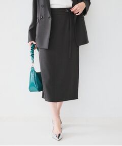 UNTITLED / アンタイトル スカート | 【接触冷感/UV/セットアップ可能】ライトウェイト ナロースカート