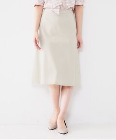 UNTITLED / アンタイトル ミニ・ひざ丈スカート | 【通勤スーツ】コットン混ジャージ マーメイドスカート