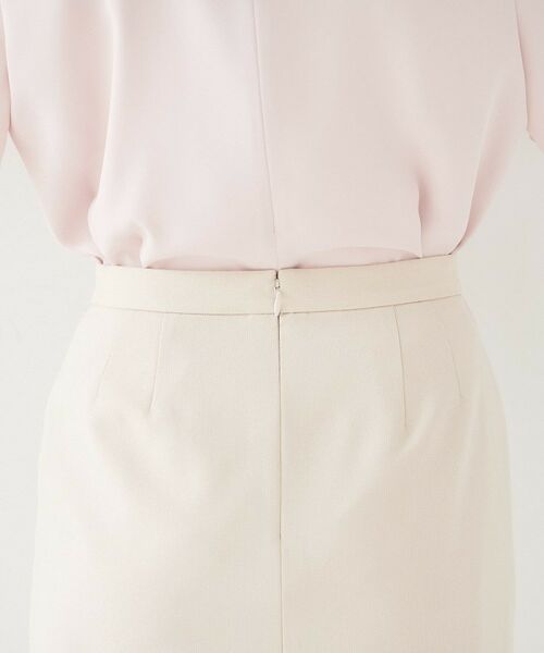 UNTITLED / アンタイトル ミニ・ひざ丈スカート | 【セットアップ可能】リネンライク タイトスカート | 詳細24
