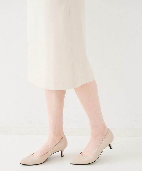 UNTITLED / アンタイトル ミニ・ひざ丈スカート | 【セットアップ可能】リネンライク タイトスカート | 詳細26