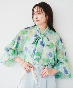 UNTITLED / アンタイトル シャツ・ブラウス | 【セットアップ可能】オールドフラワー プリントブラウス