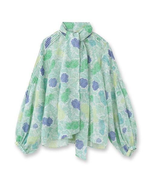 UNTITLED / アンタイトル シャツ・ブラウス | 【セットアップ可能】オールドフラワー プリントブラウス | 詳細1