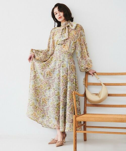 UNTITLED / アンタイトル シャツ・ブラウス | 【セットアップ可能】オールドフラワー プリントブラウス | 詳細12