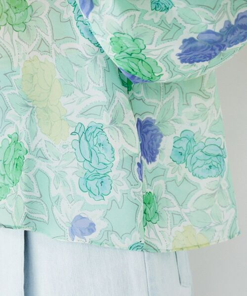 UNTITLED / アンタイトル シャツ・ブラウス | 【セットアップ可能】オールドフラワー プリントブラウス | 詳細23