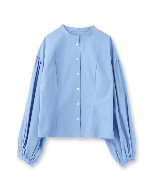 UNTITLED / アンタイトル シャツ・ブラウス | 【体型カバー】タイプライター ボリュームスリーブシャツ | 詳細1