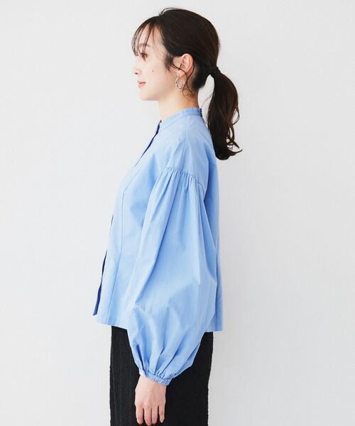 UNTITLED / アンタイトル シャツ・ブラウス | 【体型カバー】タイプライター ボリュームスリーブシャツ | 詳細11